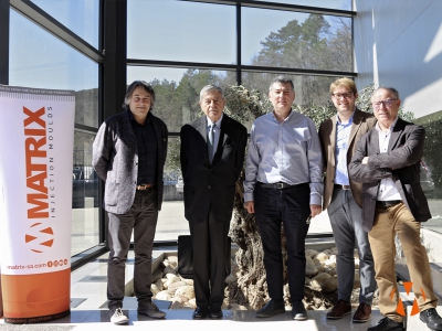 Matrix Injection Moulds and Tools has received the visit of Phd, Pedro Nueno